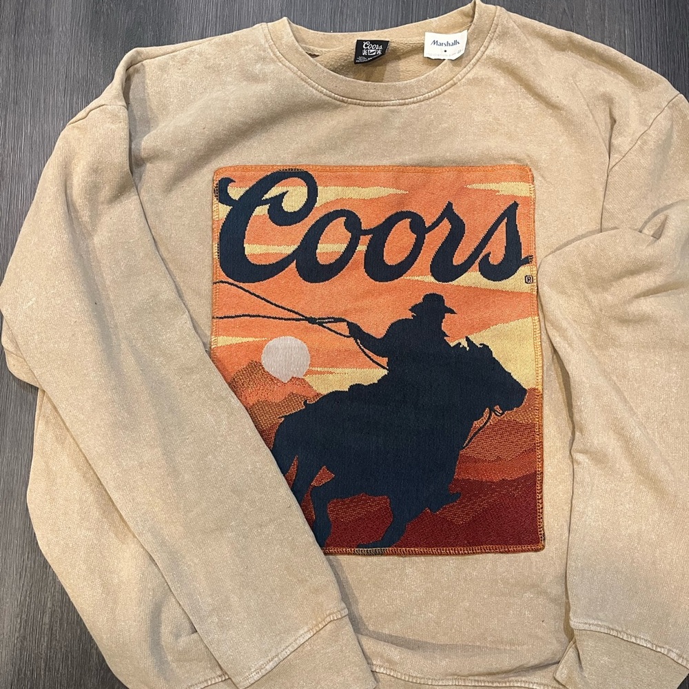 Coors Tan Sweatshirt